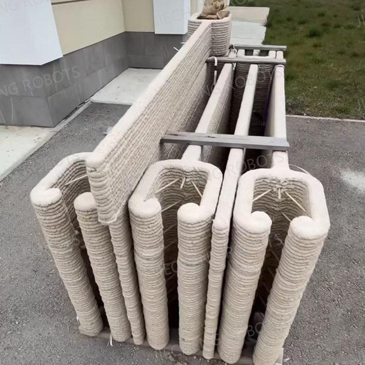 混凝土3D打印服务建筑构件景观花盆艺术雕塑定制加工机器人3D打印
