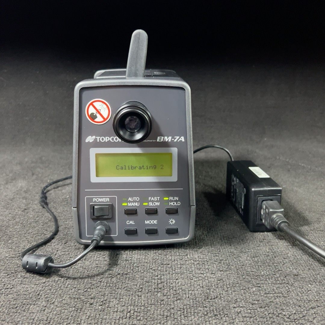 日本拓普康TOPCON BM-7A BM-7色彩照度计和亮度