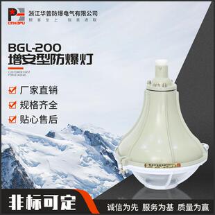 200防水防尘防腐防爆灯具粉尘防爆灯 生产销售增安型防爆灯BGL