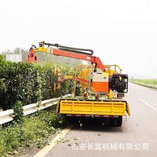 避障式绿割草机车载式动避障篱修剪机道路自护栏下105避让除草剪