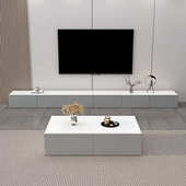 简约电视柜客厅轻奢高级茶几组合柜落地柜家用小户型简易收纳地柜