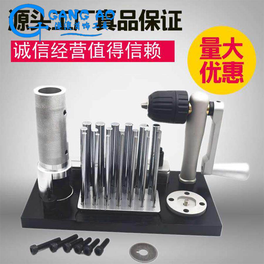 不锈钢拉丝机 小型 拉丝器 手动圆管拉丝机 手揺拉线机 首饰设备
