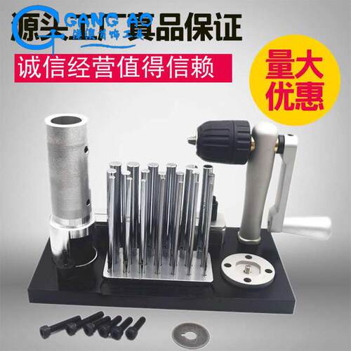 不锈钢拉丝机 小型 拉丝器 手动圆管拉丝机 手揺拉线机 首饰设备