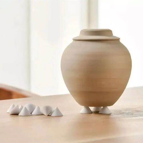10pcs Pottery Tools Ceramic White Moveable Nails Refractory