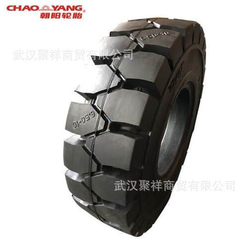 朝阳(ChaoYang)叉车轮胎 355/65-15 斜交实心轮胎 CL403花纹