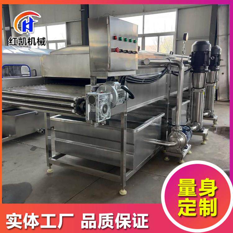 2020新型鲜玉米去须清洗机 整套鲜玉米清洗脱粒蒸煮漂烫速冻设备