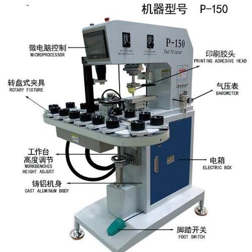 40孔匹克球印刷logo机器匹克球专业印刷设备源头厂家