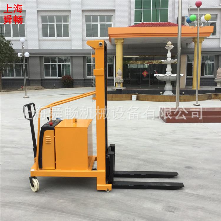 热卖小型电动堆高机半自动堆垛装卸车 无腿电动装缷搬运堆放车