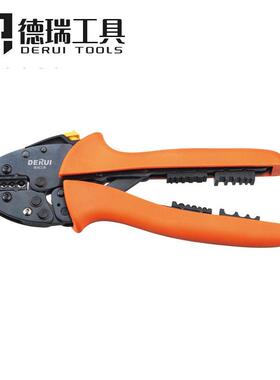 德瑞工具FSA系列省力压线钳 裸端子接线压接工具0.5-10mm2