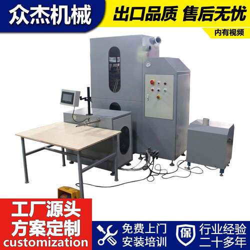 定量充绒机全自动填充绒机械出口厂家简易智能填绒棉设备羽绒服被