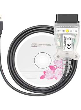 INPA K+DCAN for BMW E chassis FT232RL 9241 白 色PCB 按压开关