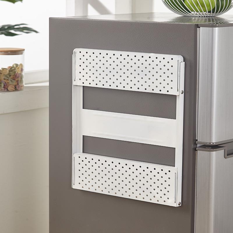 XZ-19004跨架折铁叠款日式多层冰箱架 墙壁境挂冰箱侧面磁吸艺收
