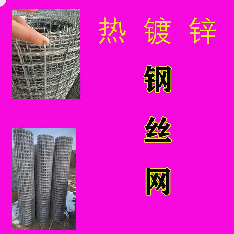 热浸RQX锌钢丝网轧花床编织筛网网羊网养镀殖网围栏网格加粗野猪