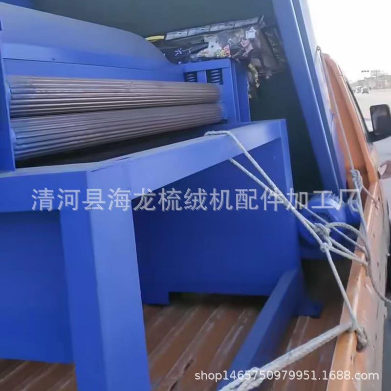 新款无妨设备,合金豹子头无纺布开松机PP棉开松机设备厂家