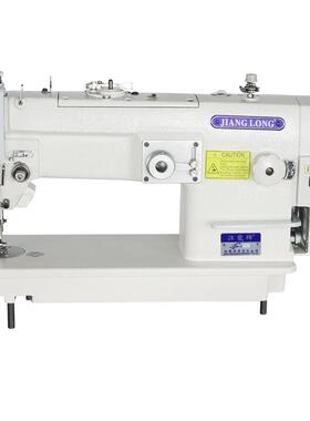 江龙全新1530D电脑直驱人字车曲折缝人鞋面拼缝三角针包边缝纫机