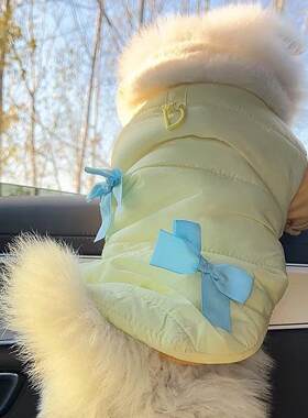 小体博美专用衣服吉娃娃小鹿犬狗狗羽绒马甲秋冬季装冬天棉服棉衣