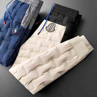 轻奢高端轻盈加厚白鹅绒羽绒裤 Little 冬季 天花板级别 Honeybee