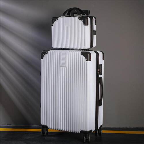 正品复古拉子母行生李箱20旅行杆箱万向轮密码箱子2女4大容量学皮