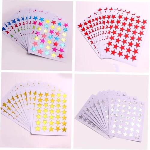 10 Sheets/pack Star Series Decorative Stickers DIY Statione1