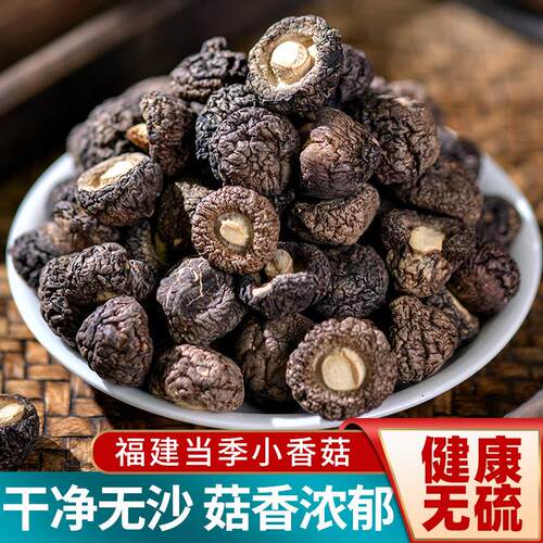 正宗福建农家新货金钱菇干迷你珍珠小香菇干货商用非野生特级云南