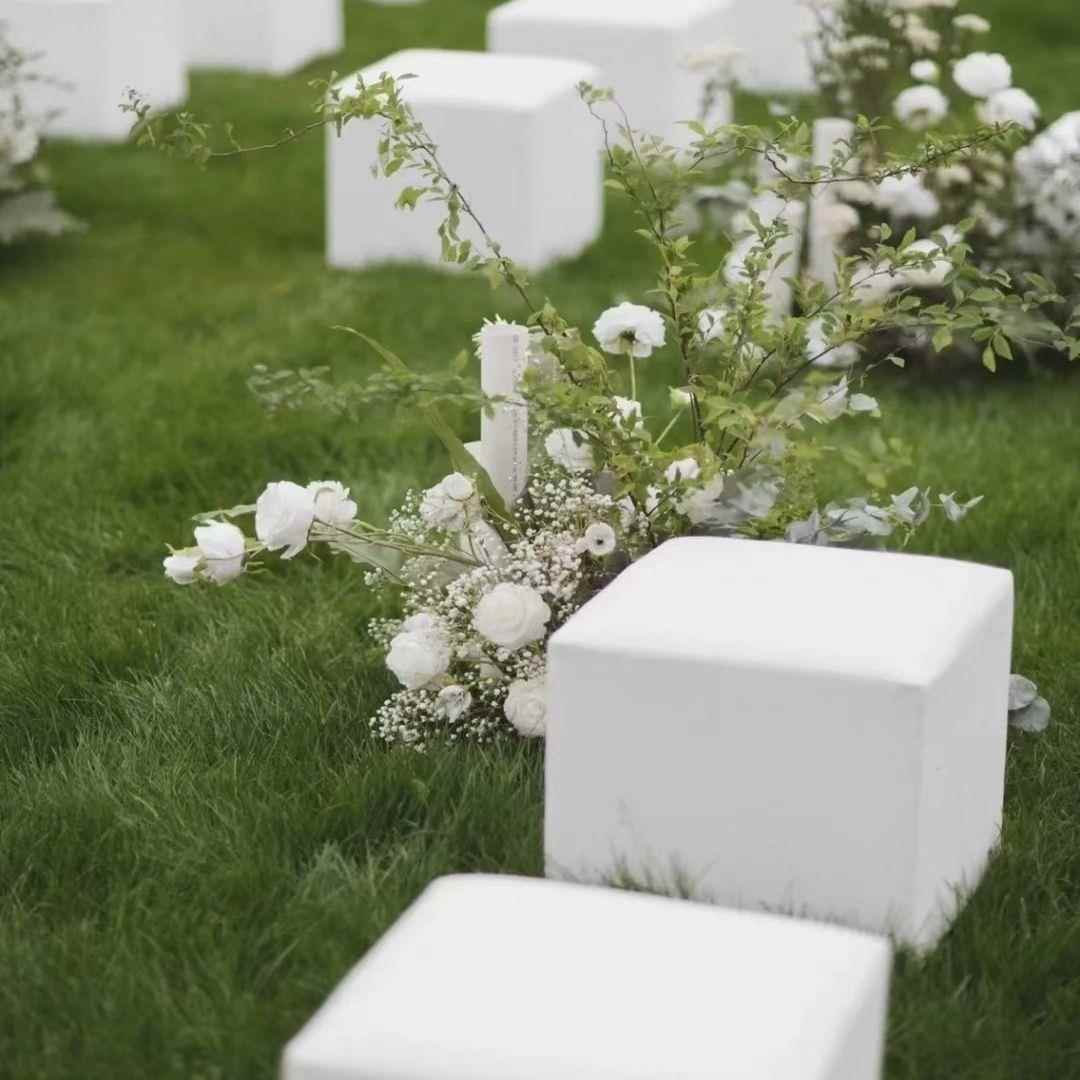 面包色凳会展活白户婚庆皮墩吐854司凳软包矮凳外动婚礼小方凳