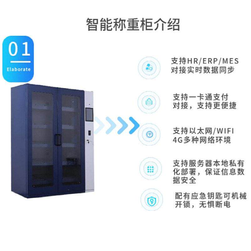 工储厂智能称工料重具智能称重柜支持二次开发智能柜多格物柜智能