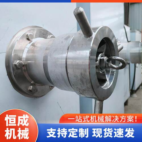 恒成大型鱼虾海鲜绞碎机大产量工业绞肉机全自动整鸡整鸭绞碎设备