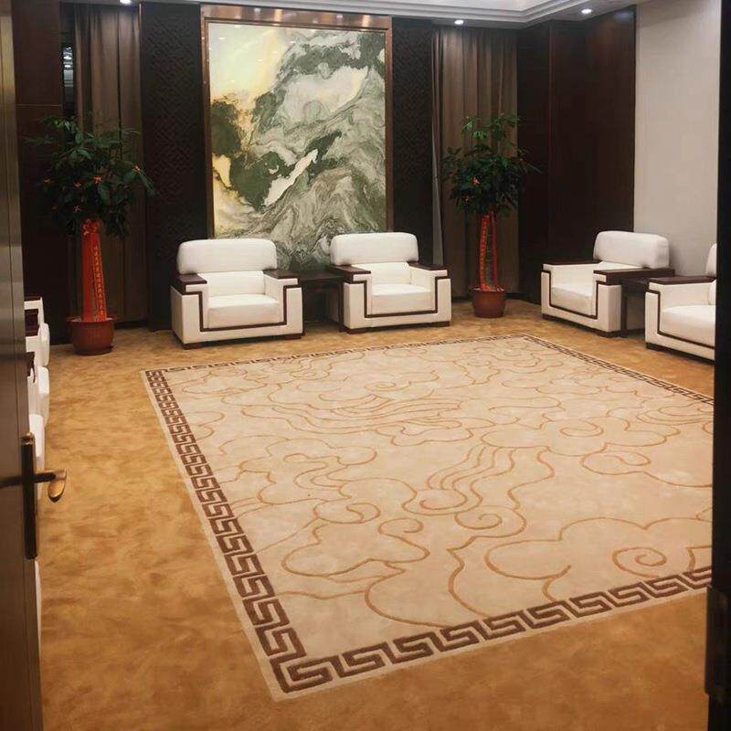 地毯腈纶办公会议满铺地毯客厅走廊手工地毯酒店隔音工程地毯