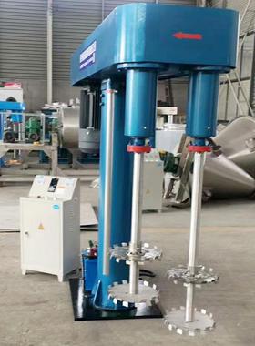 22KW机械升降高速分散机油漆涂料高速分散机高速液体混合搅拌机