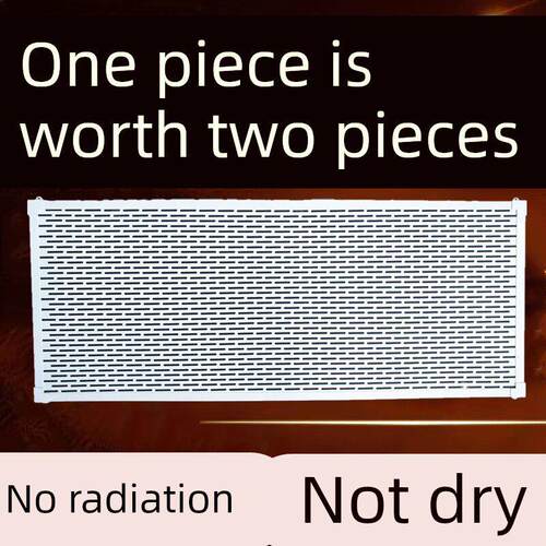 800W铝双碳晶墙暖画家用电暖气片对流静音石墨烯加热电暖浴室工程