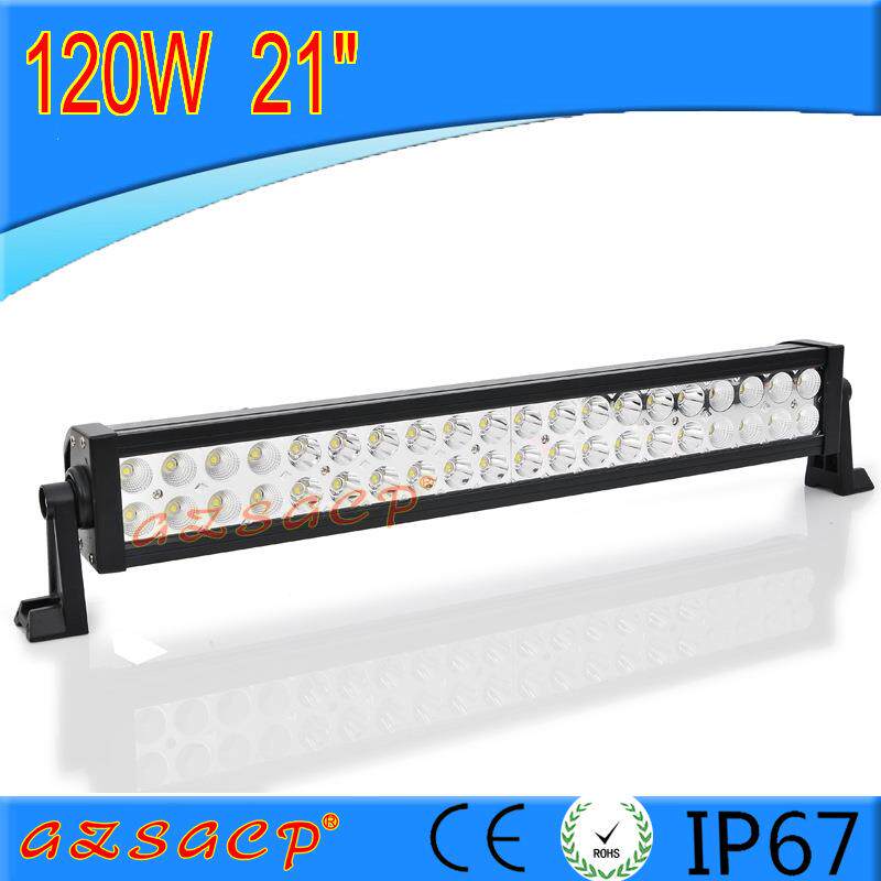 汽车LED长条灯超亮12V24V货车改装车顶前杠射灯越野中网远光大灯