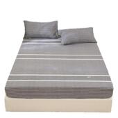 纯棉老单粗布床单件原XYJ721棉舍单双人生宿加厚被单枕套亲肤三件