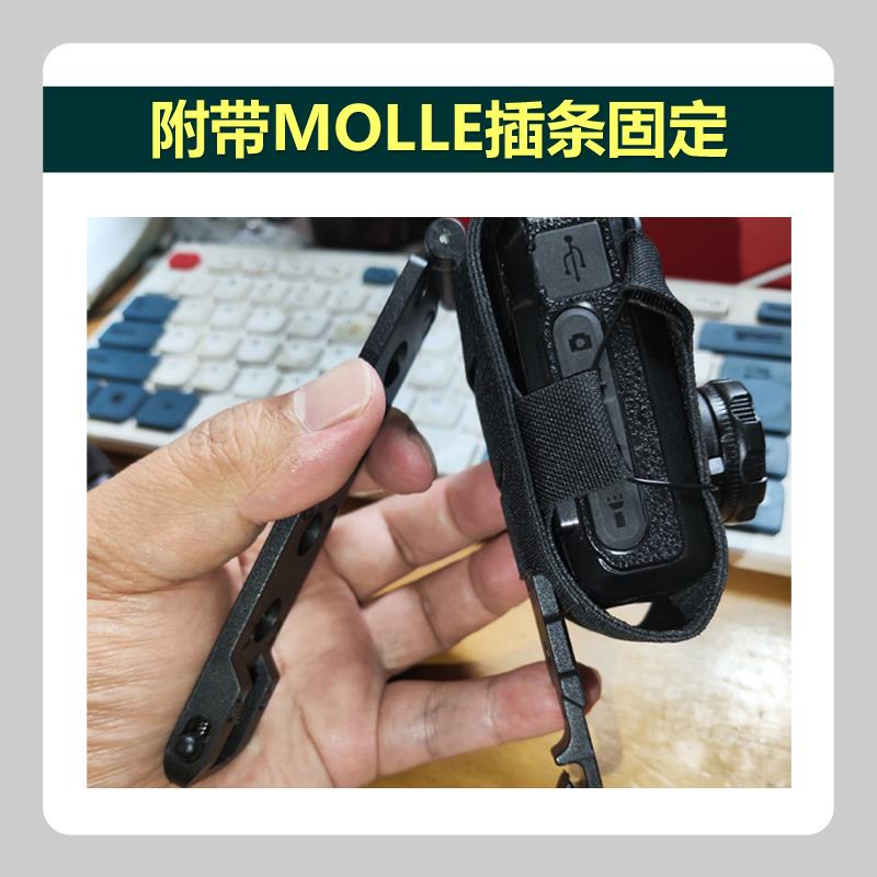 执法记录仪快拔套快反固定套防抖防晃动揹包可携式战 术背心胸前