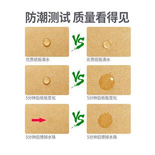 彩色MEI飞机盒小清新纸楞带纸板三层特瓦硬盖折叠盒小号长方形飞