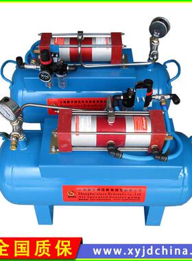 空气增压器气体增压泵气驱气体放大器40bar氮气增压装置厂家