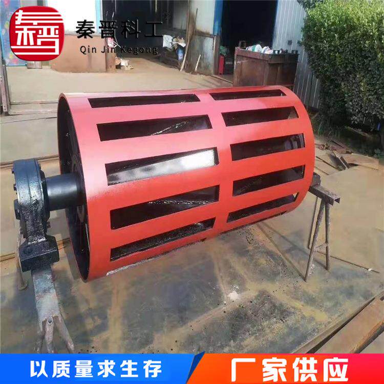 包胶磨电滚动筒 YDB5.-1.6-500×800(66耐0/1齐全140)油5冷式电动