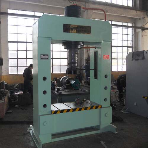 龙门式液压机移动工作台压制地板砖油压机HP-50T
