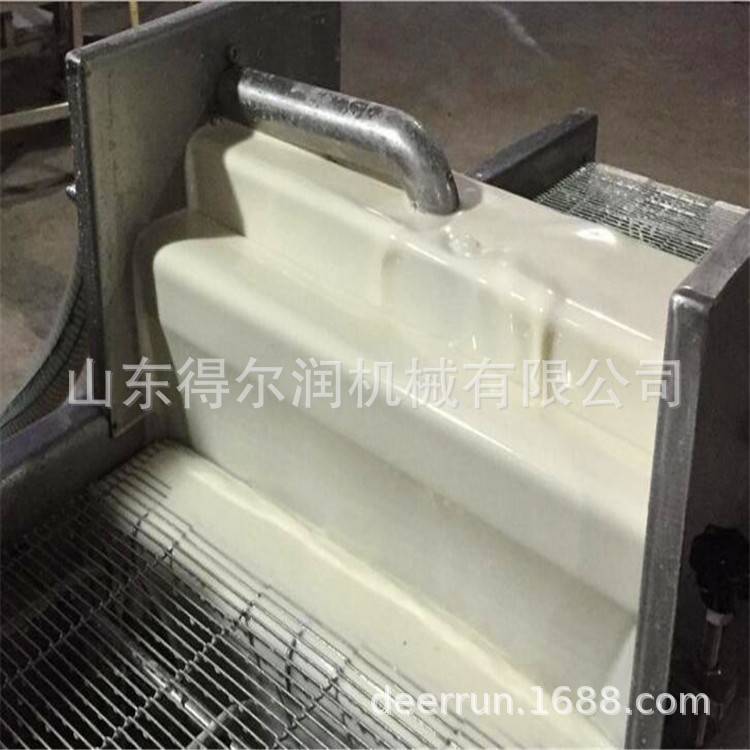 2021新型上稠/稀浆机 裹粉上浆鸡肉调理食品油炸加工流水线厂家