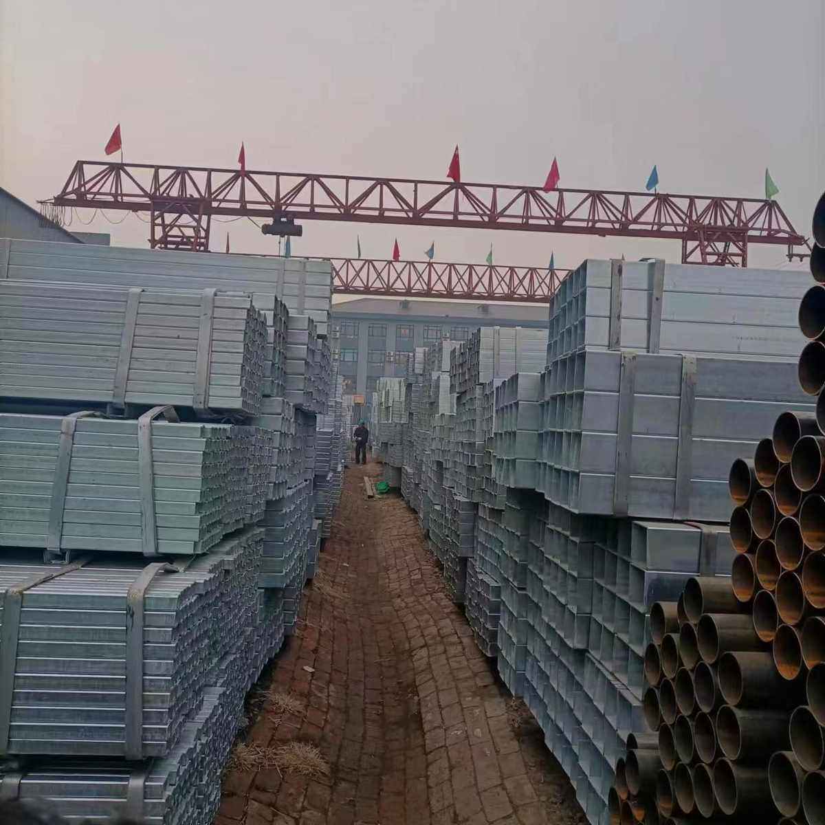 厂家 友发 Q235  锌铝镁 厚壁 薄壁大口径直角热镀锌方管方钢,金属材料及制品,钢管,淘宝优惠券,粉丝福利购,淘宝优惠卷