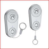 无线双向呼叫器应急家用呼叫器老人小孩按铃床头门钟批发开门