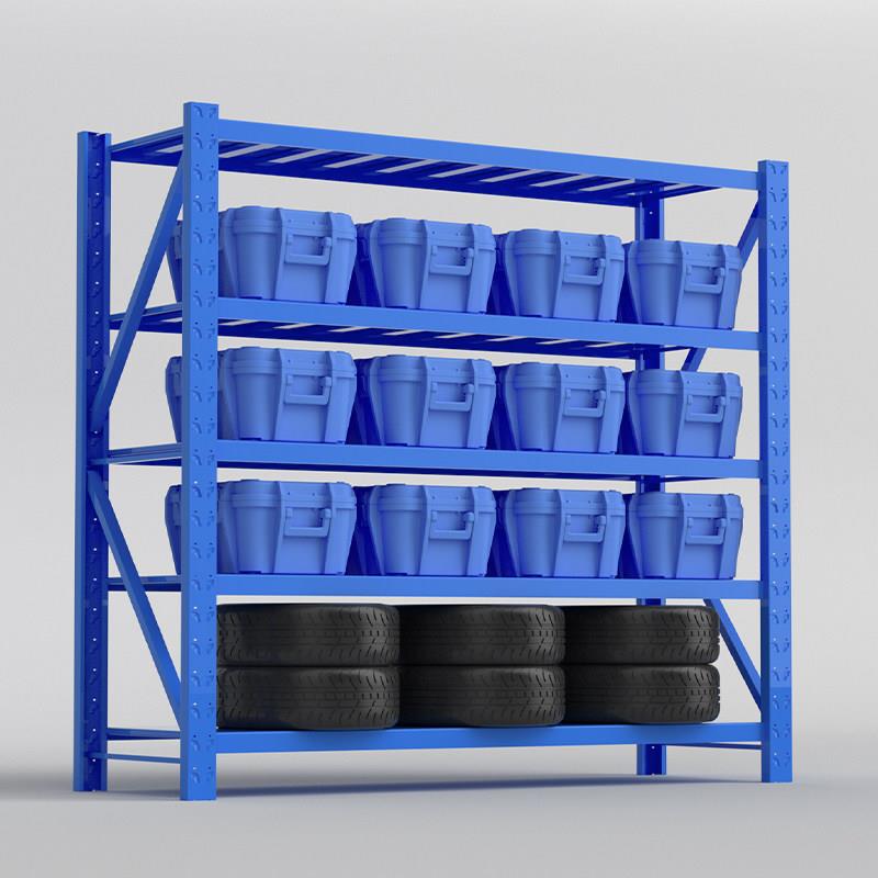 酷兴货架仓储家用置物架轻型仓库库房展示架金属层架中型货物架