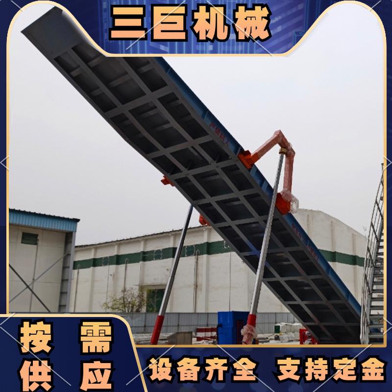卸车机翻转平板工程车自动卸车机面粉厂粮仓规格高效智能起重机