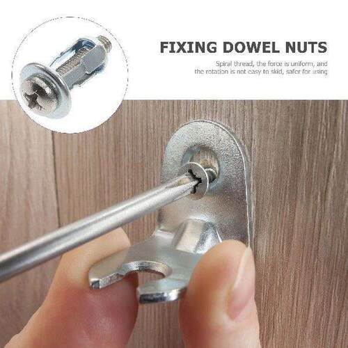 10 Pcs Metal Hollow Door Anchor Petal Nuts for Wall Jack