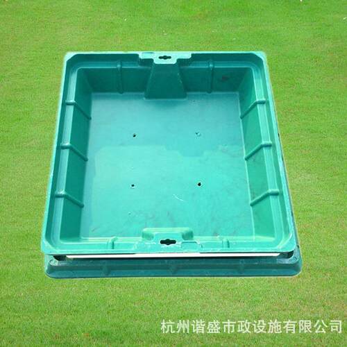 复合SM市政区窨井检C查隐形植草绿化小井盖384花草盖坪花盆井方