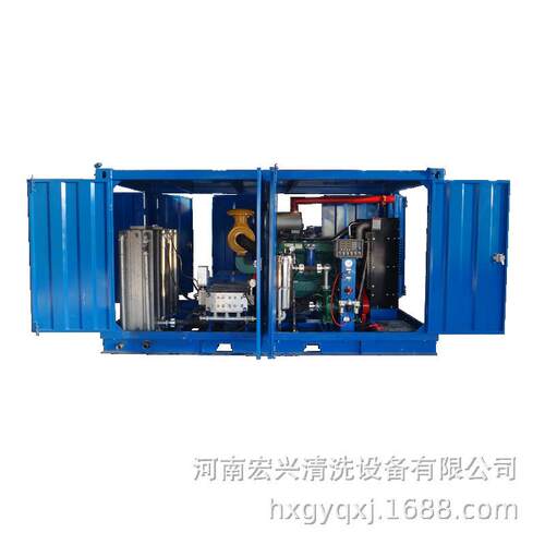 宏兴发电厂卧式换热器高压清洗设备HX-3025