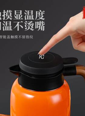 天牛316焖茶壶不锈钢家用老白茶闷泡壶显温保温水壶大容量厂