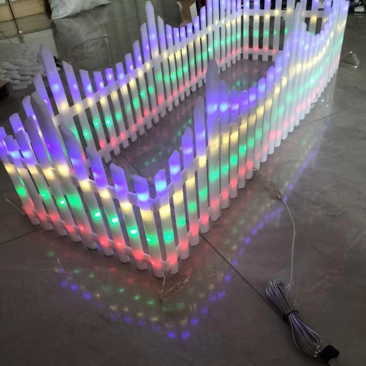 新款户外LED太阳能遥控围栏灯庭院花园别墅景观装饰灯大量批发