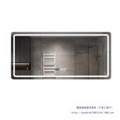 浴室镜卫生间洗手间镜子触摸屏灯发光化妆壁挂防雾简约智能镜