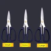 不锈钢家用剪刀 厨房剪刀