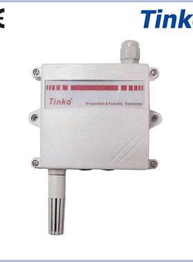 Tino壁挂一型温湿度传感变送体器电流/电压k/通讯/数 显/高精TKSF
